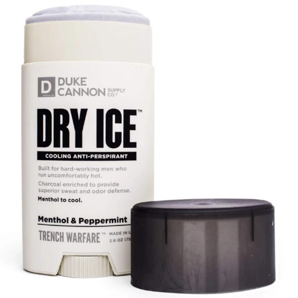 Dry Ice Cooling Anti-perspirant for Men, 2.6 Oz (Peppermint & Menthol)